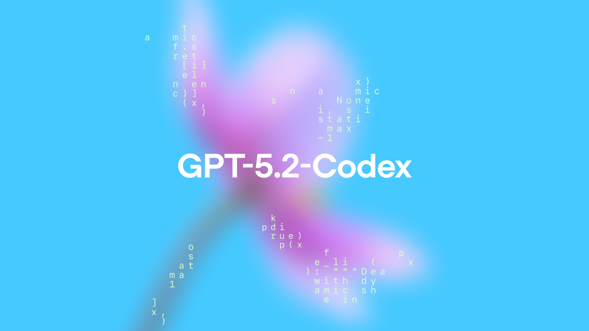 OpenAI、「GPT-5.2-Codex」を正式公開、コーディング向けエージェント