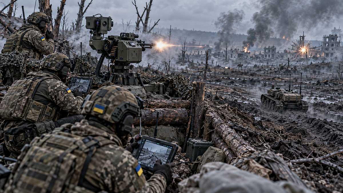 ウクライナ軍「ヴィヴァルディ作戦」で自爆ロボットの空中投下を展開、250人以上が投降したと発表
